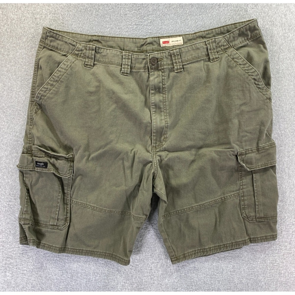 Wrangler Relaxed Fit Cargo Shorts Men's 46 (Fits 43x9) Casual Grunge Skater Y2K